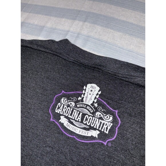 Crown Royal Country Tee T-Shirt Men's Large Gray Canadian Whiskey CCMF Myrtle - Picture 2 of 7